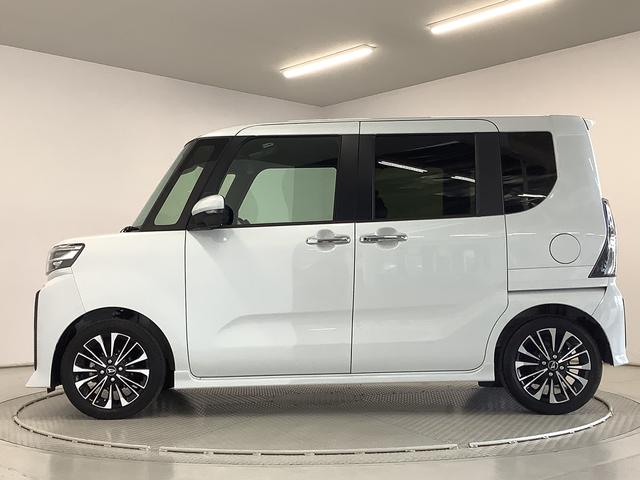 タントカスタムＲＳ　ターボ　ワンオーナー　両側電動スライドドア走行無制限１年保証　両側電動スライドドア　ワンオーナー　前後コーナーセンサー　前席シートヒーター　オートマチックハイビーム　ＬＥＤヘッドライト　オートブレーキホールド　１５インチ純正アルミホイール（兵庫県）の中古車