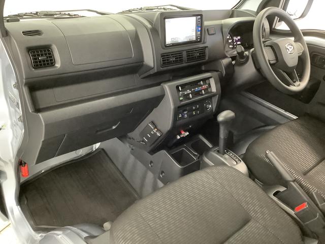 ハイゼットトラックジャンボエクストラ　ＣＶＴ　ナビＴＶ　ドラレコ　ＥＴＣ１年保証　ＣＶＴ車　ナビＴＶ　ドラレコ　ＥＴＣ　前後コーナーセンサー　ＤＶＤ　ＥＴＣ　Ｂｌｕｅｔｏｏｔｈ　３方開　荷台作業灯　ゲートプロテクター　荷台マット　オートマチックハイビーム　スマートキー（兵庫県）の中古車