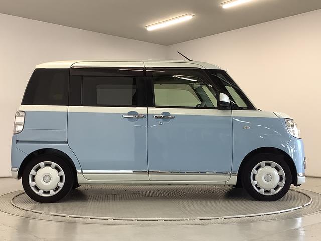 ムーヴキャンバスＸリミテッドメイクアップ　ＳＡIII　雹害車両　ワンオーナー雹害車両　１年保証　ワンオーナー　ＥＴＣ　ナビＴＶ　ドラレコ　全方位カメラ　両側電動スライドドア　Ｂｌｕｅｔｏｏｔｈ　オートマチックハイビーム　アイドリングストップ　プッシュスタート　横滑り防止装置（兵庫県）の中古車