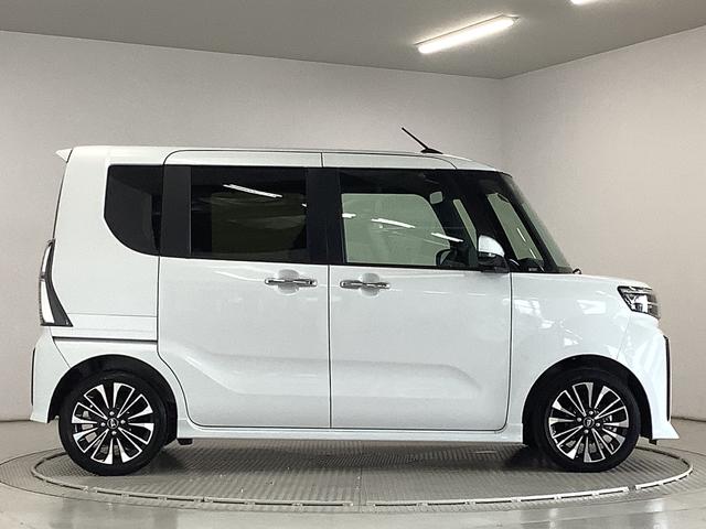 タントカスタムＲＳ　ターボ　ワンオーナー　両側電動スライドドア走行無制限１年保証　両側電動スライドドア　ワンオーナー　前後コーナーセンサー　前席シートヒーター　オートマチックハイビーム　ＬＥＤヘッドライト　オートブレーキホールド　１５インチ純正アルミホイール（兵庫県）の中古車