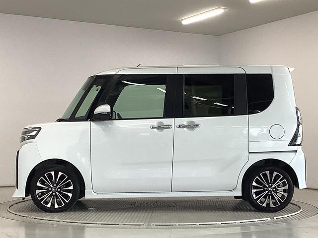 タントカスタムＲＳ　ターボ　ワンオーナー　両側電動スライドドア走行無制限１年保証　両側電動スライドドア　ワンオーナー　前後コーナーセンサー　前席シートヒーター　オートマチックハイビーム　ＬＥＤヘッドライト　オートブレーキホールド　１５インチ純正アルミホイール（兵庫県）の中古車