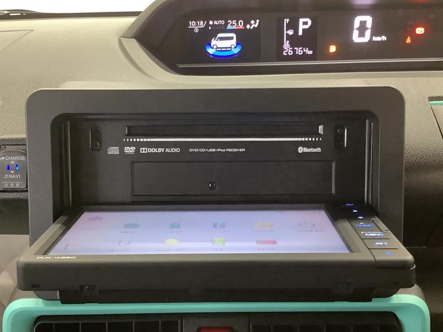タントウェルカムターンシートＸ　福祉車両　ワンオーナー　クレーン付１年保証　ワンオーナー　福祉車輌　ＥＴＣ　助手席回転シート　パワークレーン　ミラクルオートステップ　ディスプレイオーディオ　バックカメラ　片側電動スライドドア　前後コーナーセンサー　前席シートヒーター（兵庫県）の中古車