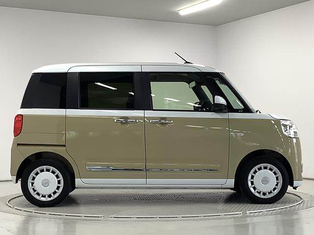 ムーヴキャンバスストライプスＧ　両側電動スライドドア　前席シートヒーター走行無制限１年保証　両側電動スライドドア　前後コーナーセンサー　前席シートヒーター　ホッとカップホルダー　オートマチックハイビーム　ＬＥＤヘッドライト　オートブレーキホールド　置きラクボックス（兵庫県）の中古車