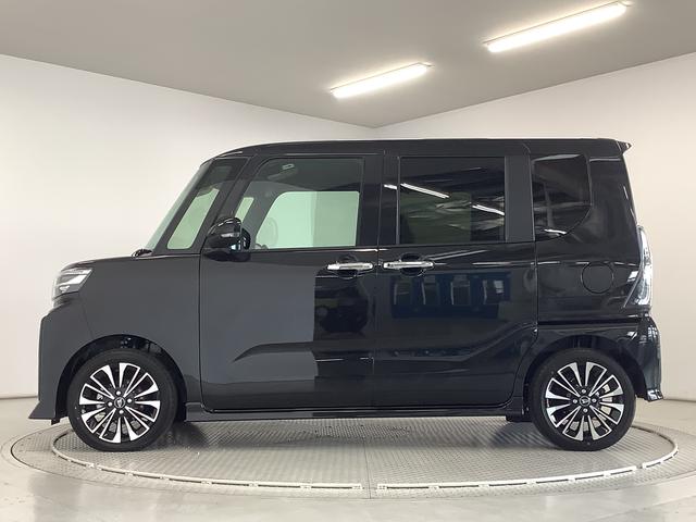 タントカスタムＲＳ　ターボ　両側電動スライドドア　コーナーセンサー走行無制限１年保証　両側電動スライドドア　前後コーナーセンサー　前席シートヒーター　オートマチックハイビーム　ＬＥＤヘッドライト　オートブレーキホールド　スマートキー　１５インチ純正アルミホイール（兵庫県）の中古車