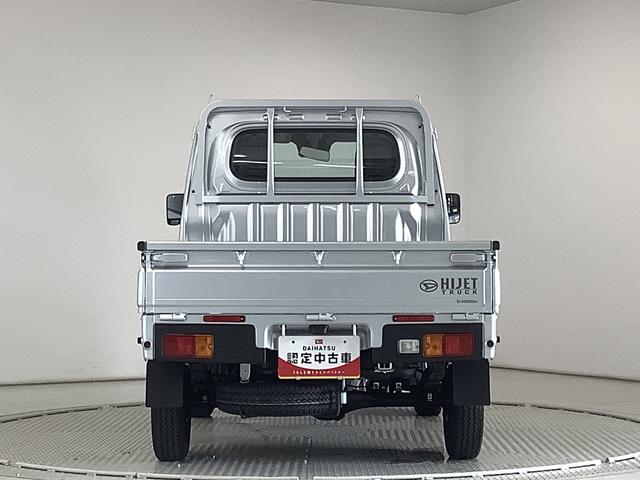 ハイゼットトラックスタンダード　ＣＶＴ　前後コーナーセンサー　横滑り防止装置走行無制限１年保証　前後コーナーセンサー　ＣＶＴ車　３方開　オートマチックハイビーム　アイドリングストップ　横滑り防止装置　オートライト　ヘッドライトレベライザー　アクセサリーソケット　ラジオ（兵庫県）の中古車