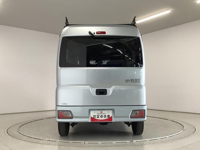 ハイゼットカーゴクルーズターボ　ワンオーナー　ＣＶＴ　ナビ　ルーフキャリア１年保証　ワンオーナー　ナビ　ＣＶＴ車　前後コーナーセンサー　ＴＶ　ＵＳＢ　Ｂｌｕｅｔｏｏｔｈ　オートマチックハイビーム　ＬＥＤヘッドライト　アイドリングストップ　横滑り防止装置　ルーフキャリア付（兵庫県）の中古車