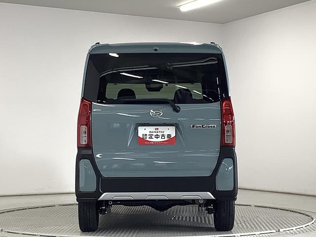 タントファンクロスターボ　雹害車両　４ＷＤ　ワンオーナー　ナビＴＶ雹害車両　１年保証　４ＷＤ　ワンオーナー　ナビＴＶ　ＥＴＣ　全方位カメラ　両側電動スライドドア　前後コーナーセンサー　前席シートヒーター　ルーフレール　Ｂｌｕｅｔｏｏｔｈ　１５インチ純正アルミホイール（兵庫県）の中古車