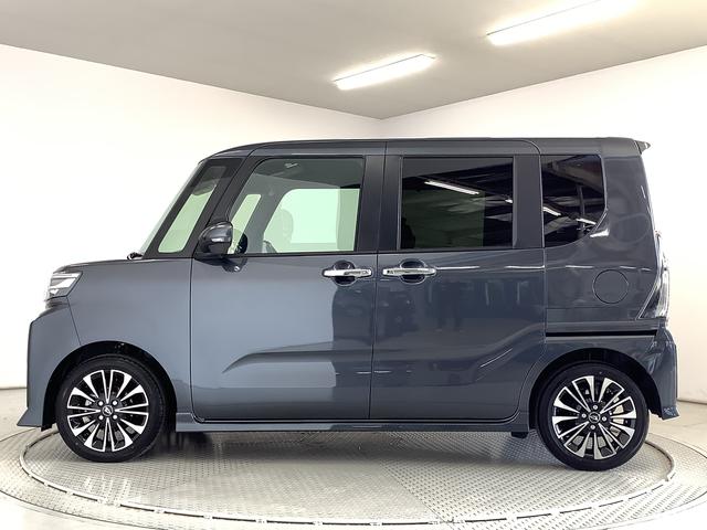 タントカスタムＲＳ　ターボ　ワンオーナー　両側電動スライドドア走行無制限１年保証　両側電動スライドドア　ワンオーナー　前後コーナーセンサー　前席シートヒーター　オートマチックハイビーム　ＬＥＤヘッドライト　オートブレーキホールド　１５インチ純正アルミホイール（兵庫県）の中古車
