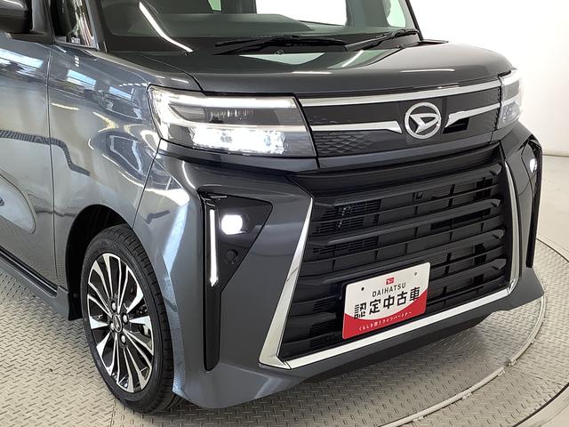 タントカスタムＲＳ　ターボ　ワンオーナー　両側電動スライドドア走行無制限１年保証　両側電動スライドドア　ワンオーナー　前後コーナーセンサー　前席シートヒーター　オートマチックハイビーム　ＬＥＤヘッドライト　オートブレーキホールド　１５インチ純正アルミホイール（兵庫県）の中古車