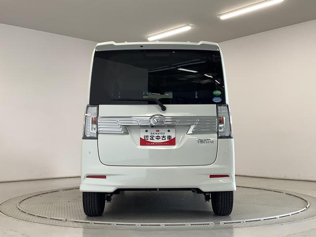 タントカスタムＲＳ　トップエディションリミテッドＳＡIII　ターボ１年保証　ナビＴＶ　ＥＴＣ　全方位カメラ　ドラレコ　両側電動スライドドア　リアコーナーセンサー　運転席シートヒーター　ＤＶＤ　ＵＳＢ　Ｂｌｕｅｔｏｏｔｈ　スマートキー　１５インチ純正アルミホイール（兵庫県）の中古車
