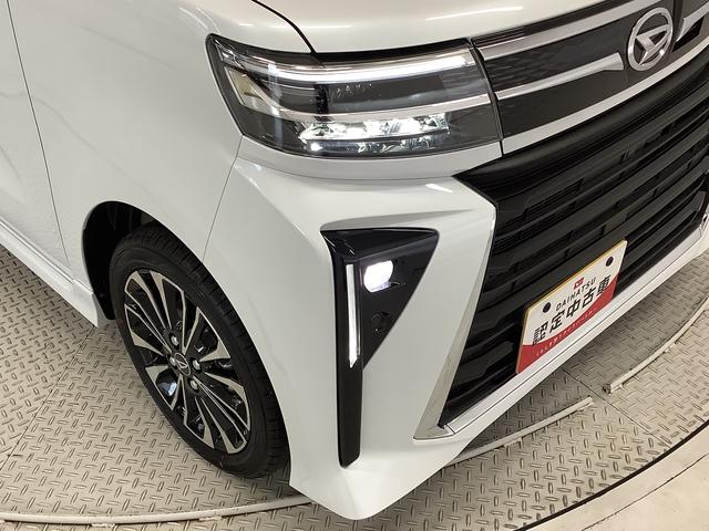 タントカスタムＲＳ　ターボ　両側電動スライドドア　コーナーセンサー走行無制限１年保証　両側電動スライドドア　前後コーナーセンサー　前席シートヒーター　オートマチックハイビーム　ＬＥＤヘッドライト　オートブレーキホールド　スマートキー　１５インチ純正アルミホイール（兵庫県）の中古車