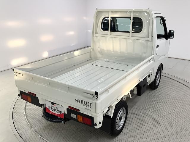 ハイゼットトラックスタンダード　４ＷＤ　ＣＶＴ　前後コーナーセンサー　ラジオ走行無制限１年保証　前後コーナーセンサー　４ＷＤ　ＣＶＴ車　３方開　アイドリングストップ　横滑り防止装置　オートライト　ヘッドライトレベライザー　アクセサリーソケット　スペアタイヤ　ラジオ（兵庫県）の中古車