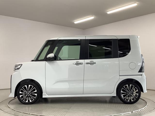 タントカスタムＲＳ　ターボ　両側電動スライドドア　コーナーセンサー走行無制限１年保証　両側電動スライドドア　前後コーナーセンサー　前席シートヒーター　オートマチックハイビーム　ＬＥＤヘッドライト　オートブレーキホールド　スマートキー　１５インチ純正アルミホイール（兵庫県）の中古車