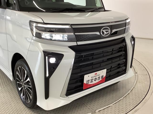 タントカスタムＲＳ　ターボ　両側電動スライドドア　コーナーセンサー走行無制限１年保証　両側電動スライドドア　前後コーナーセンサー　前席シートヒーター　オートマチックハイビーム　ＬＥＤヘッドライト　オートブレーキホールド　スマートキー　１５インチ純正アルミホイール（兵庫県）の中古車