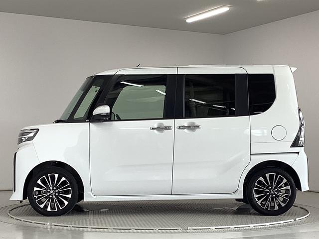 タントカスタムＲＳ　ターボ　ワンオーナー　両側電動スライドドア走行無制限１年保証　両側電動スライドドア　ワンオーナー　前後コーナーセンサー　前席シートヒーター　オートマチックハイビーム　ＬＥＤヘッドライト　オートブレーキホールド　１５インチ純正アルミホイール（兵庫県）の中古車