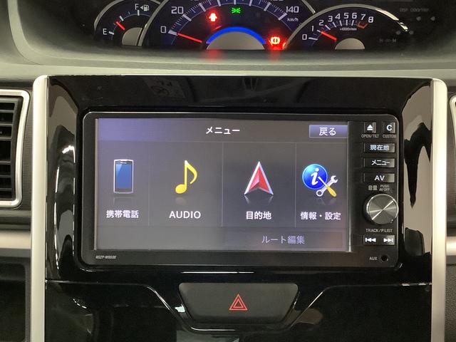 タントカスタムＸ　ＳＡ　ナビ　ＥＴＣ　片側電動スライド　１４ＡＷ１年保証　ＥＴＣ　片側電動スライドドア　ナビ　ＤＶＤ　ＵＳＢ　Ｂｌｕｅｔｏｏｔｈ　ＬＥＤヘッドライト　プッシュスタート　アイドリングストップ　横滑り防止装置　オートライト　１４インチ純正アルミホイール（兵庫県）の中古車