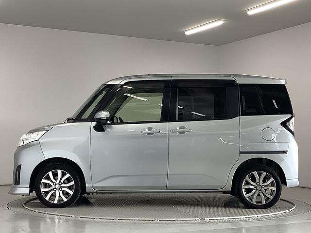 トールカスタムＧ　ターボ　ＳＡIII　ナビ　ＥＴＣ　バックカメラ１年保証　ナビＴＶ　ＥＴＣ　バックカメラ　オートクルーズコントロール　両側電動スライドドア　ＤＶＤ　ＵＳＢ　Ｂｌｕｅｔｏｏｔｈ　ＬＥＤヘッドライト　プッシュスタート　１５インチ純正アルミホイール（兵庫県）の中古車
