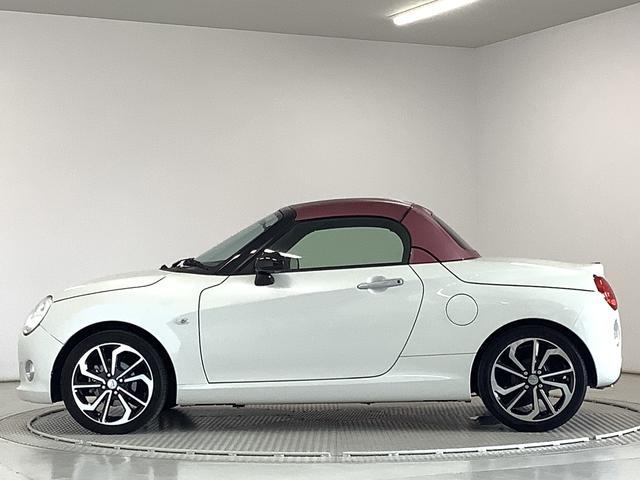 コペンセロ　ターボ　ＣＶＴ車　ＣＤ　シートヒーター　１６ＡＷ走行無制限１年保証　ＣＶＴ　電動オープン　ＣＤオーディオ　シートヒーター　ＬＥＤヘッドライト　プッシュスタート　アイドリングストップ　横滑り防止装置　オートエアコン　１６インチ純正アルミホイール（兵庫県）の中古車