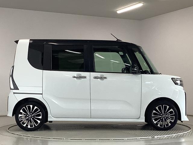 タントカスタムＲＳ　ターボ　ワンオーナー　両側電動スライドドア走行無制限１年保証　両側電動スライドドア　ワンオーナー　前後コーナーセンサー　前席シートヒーター　オートマチックハイビーム　ＬＥＤヘッドライト　オートブレーキホールド　１５インチ純正アルミホイール（兵庫県）の中古車