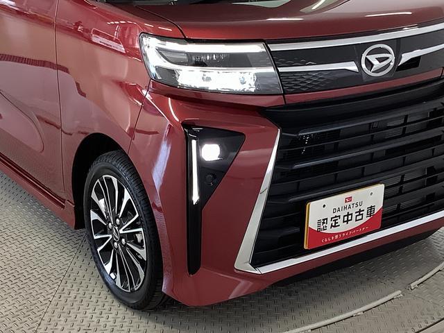 タントカスタムＲＳ　ターボ　９インチディスプレイオーディオ　ＵＳＢ１年保証　９インチディスプレイオーディオ　バックカメラ　両側電動スライドドア　前後コーナーセンサー　前席シートヒーター　ＵＳＢ　オートマチックハイビーム　スマートキー　１５インチ純正アルミホイール（兵庫県）の中古車