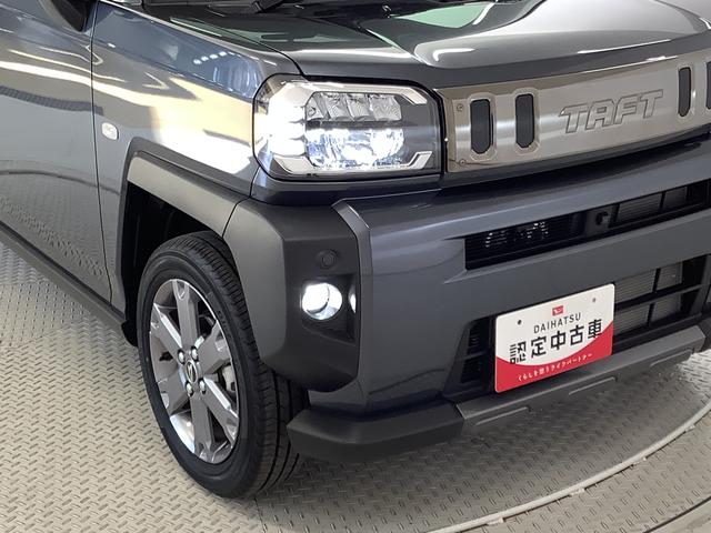 タフトＧターボ　ダーククロムベンチャー　前後コーナーセンサー走行無制限１年保証　前後コーナーセンサー　アダプティブクルーズコントロール　前席シートヒーター　オートマチックハイビーム　オートブレーキホールド　スカイフィールトップ　１５インチ純正アルミホイール（兵庫県）の中古車