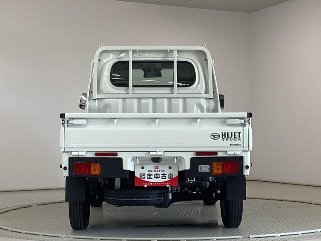 ハイゼットトラックスタンダード　ＣＶＴ　前後コーナーセンサー　３方開　ラジオ走行無制限１年保証　前後コーナーセンサー　ＣＶＴ車　３方開　オートマチックハイビーム　アイドリングストップ　横滑り防止装置　オートライト　ヘッドライトレベライザー　アクセサリーソケット　ラジオ（兵庫県）の中古車