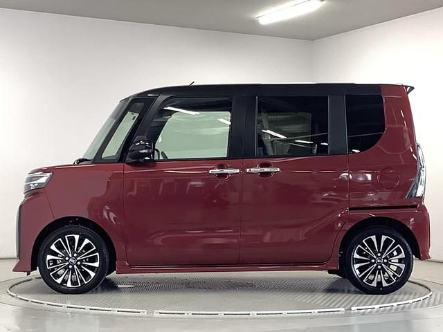 タントカスタムＲＳ　ターボ　両側電動スライドドア　コーナーセンサー走行無制限１年保証　両側電動スライドドア　前後コーナーセンサー　前席シートヒーター　オートマチックハイビーム　ＬＥＤヘッドライト　オートブレーキホールド　スマートキー　１５インチ純正アルミホイール（兵庫県）の中古車