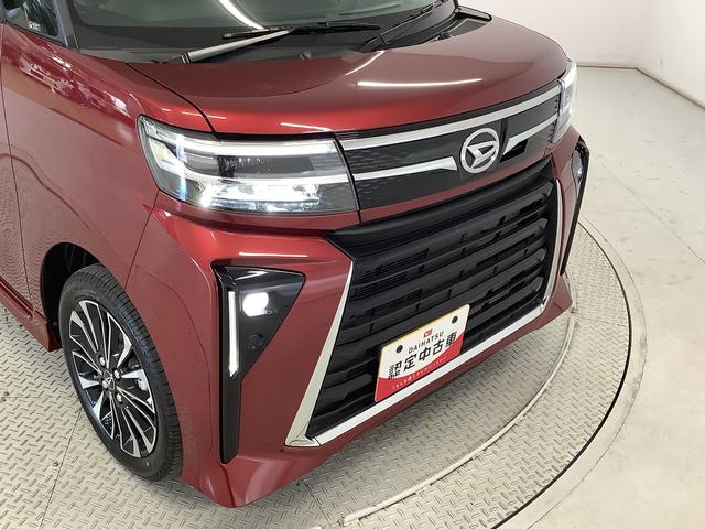 タントカスタムＲＳ　ターボ　両側電動スライドドア　コーナーセンサー走行無制限１年保証　両側電動スライドドア　前後コーナーセンサー　前席シートヒーター　オートマチックハイビーム　ＬＥＤヘッドライト　オートブレーキホールド　スマートキー　１５インチ純正アルミホイール（兵庫県）の中古車