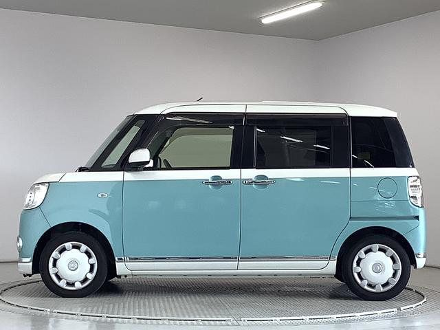 ムーヴキャンバスＧメイクアップ　ＳＡII　ナビＴＶ　ＥＴＣ　両側電動ドア１年保証　ナビＴＶ　両側電動スライドドア　ＥＴＣ　ＤＶＤ　ＵＳＢ　Ｂｌｕｅｔｏｏｔｈ　ＬＥＤヘッドライト　プッシュスタート　アイドリングストップ　横滑り防止装置　オートライト　オートエアコン（兵庫県）の中古車