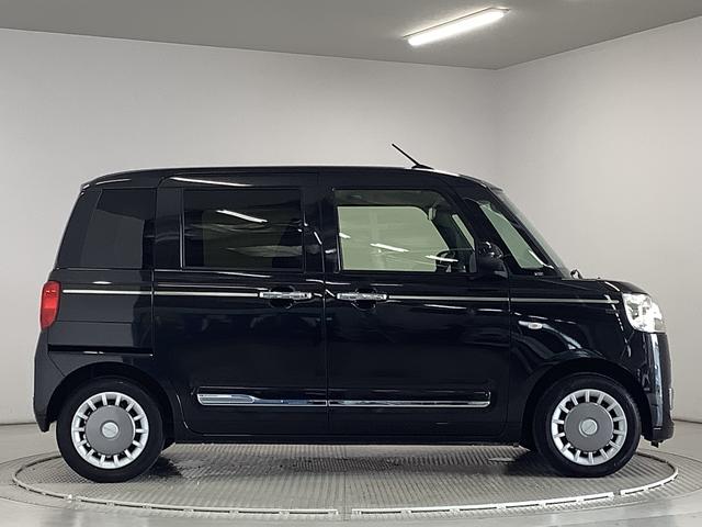 ムーヴキャンバスセオリーＧ　雹害車両　ＣＤオーディオ　両側電動スライドドア雹害車両　１年保証　両側電動スライドドア　ＣＤオーディオ　前後コーナーセンサー　前席シートヒーター　オートマチックハイビーム　ＬＥＤヘッドライト　プッシュスタート　横滑り防止装置　オートライト（兵庫県）の中古車