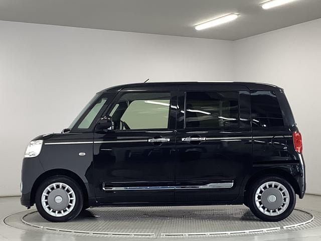 ムーヴキャンバスセオリーＧ　雹害車両　ＣＤオーディオ　両側電動スライドドア雹害車両　１年保証　両側電動スライドドア　ＣＤオーディオ　前後コーナーセンサー　前席シートヒーター　オートマチックハイビーム　ＬＥＤヘッドライト　プッシュスタート　横滑り防止装置　オートライト（兵庫県）の中古車