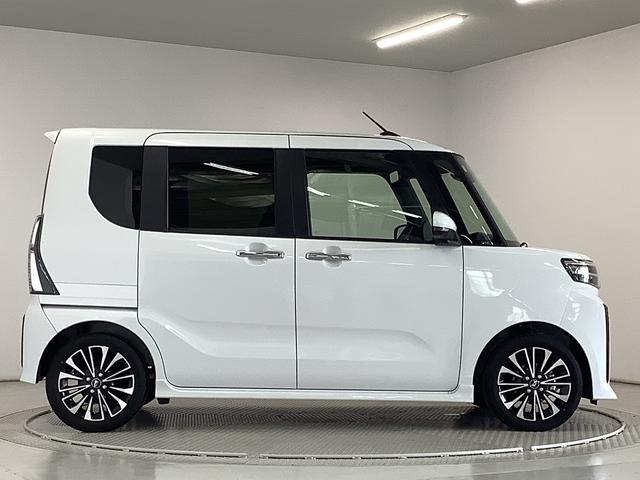 タントカスタムＲＳ　ターボ　両側電動スライドドア　コーナーセンサー走行無制限１年保証　両側電動スライドドア　前後コーナーセンサー　前席シートヒーター　オートマチックハイビーム　ＬＥＤヘッドライト　オートブレーキホールド　スマートキー　１５インチ純正アルミホイール（兵庫県）の中古車