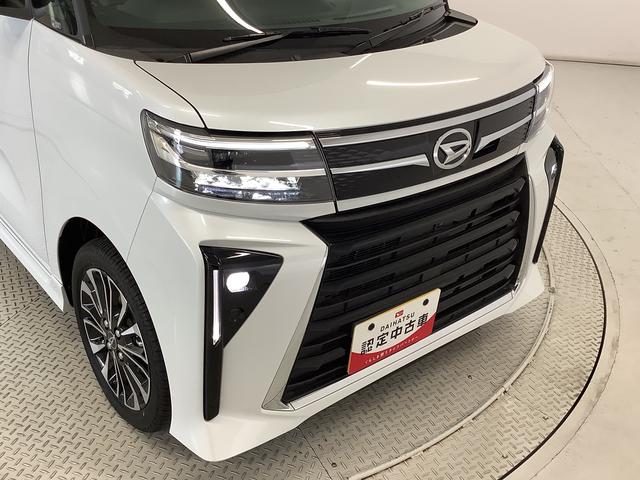 タントカスタムＲＳ　ターボ　両側電動スライドドア　コーナーセンサー走行無制限１年保証　両側電動スライドドア　前後コーナーセンサー　前席シートヒーター　オートマチックハイビーム　ＬＥＤヘッドライト　オートブレーキホールド　スマートキー　１５インチ純正アルミホイール（兵庫県）の中古車