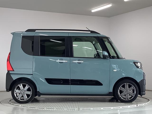 タントファンクロスターボ　ワンオーナー　両側電動スライド　１５ＡＷ走行無制限１年保証　両側電動スライドドア　ワンオーナー　前後コーナーセンサー　前席シートヒーター　ルーフレール　オートマチックハイビーム　ＬＥＤヘッドライト　スマートキー　１５インチ純正アルミホイール（兵庫県）の中古車