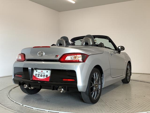 コペンＧＲ　スポーツ　ターボ　ＣＶＴ　シートヒーター　パドルシフト走行無制限１年保証　ＣＶＴ　電動オープン　シートヒーター　ＬＥＤヘッドライト　アイドリングストップ　プッシュスタート　横滑り防止装置　レカロシート　パドルシフト　１６インチ純正ＢＢＳアルミホイール（兵庫県）の中古車