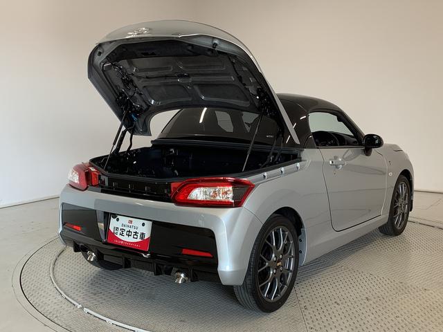コペンＧＲ　スポーツ　ターボ　ＣＶＴ　シートヒーター　パドルシフト走行無制限１年保証　ＣＶＴ　電動オープン　シートヒーター　ＬＥＤヘッドライト　アイドリングストップ　プッシュスタート　横滑り防止装置　レカロシート　パドルシフト　１６インチ純正ＢＢＳアルミホイール（兵庫県）の中古車