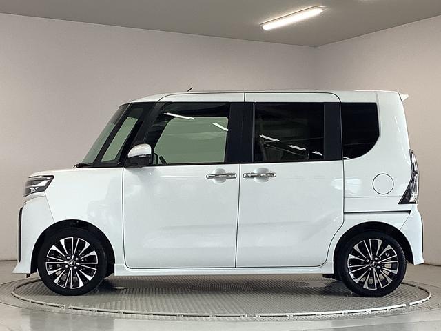 タントカスタムＲＳ　ターボ　ワンオーナー　両側電動スライドドア走行無制限１年保証　両側電動スライドドア　ワンオーナー　前後コーナーセンサー　前席シートヒーター　オートマチックハイビーム　ＬＥＤヘッドライト　オートブレーキホールド　１５インチ純正アルミホイール（兵庫県）の中古車