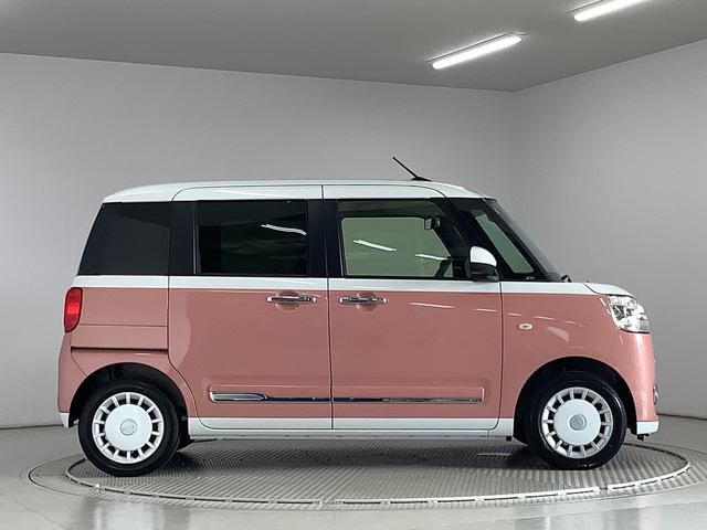 ムーヴキャンバスストライプスＧ　両側電動スライドドア　前席シートヒーター走行無制限１年保証　両側電動スライドドア　前後コーナーセンサー　前席シートヒーター　ホッとカップホルダー　オートマチックハイビーム　ＬＥＤヘッドライト　横滑り防止装置　スマートキー　スマートアシスト（兵庫県）の中古車