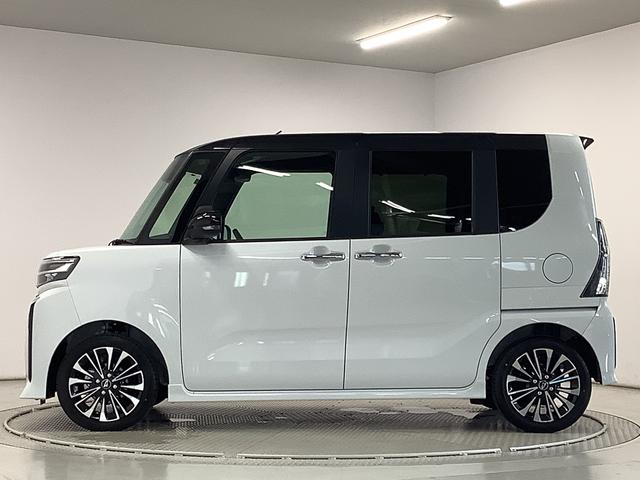 タントカスタムＲＳ　ターボ　両側電動スライドドア　コーナーセンサー走行無制限１年保証　両側電動スライドドア　前後コーナーセンサー　前席シートヒーター　オートマチックハイビーム　ＬＥＤヘッドライト　オートブレーキホールド　スマートキー　１５インチ純正アルミホイール（兵庫県）の中古車