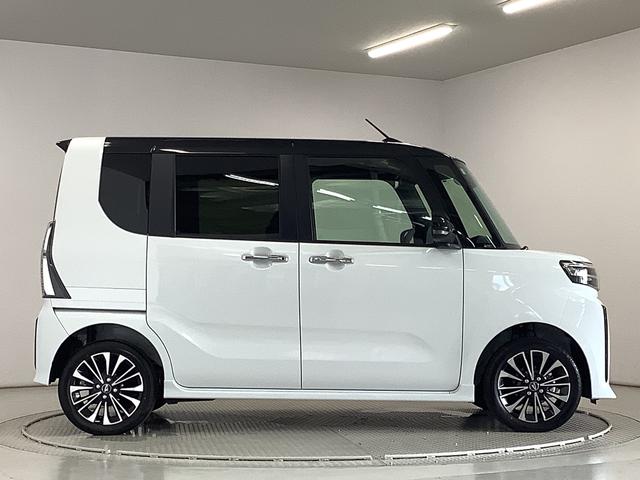 タントカスタムＲＳ　ターボ　４ＷＤ　９インチディスプレイオーディオ１年保証　９インチディスプレイオーディオ　４ＷＤ　バックカメラ　両側電動スライドドア　前後コーナーセンサー　前席シートヒーター　Ｂｌｕｅｔｏｏｔｈ　ＬＥＤヘッドライト　１５インチ純正アルミホイール（兵庫県）の中古車