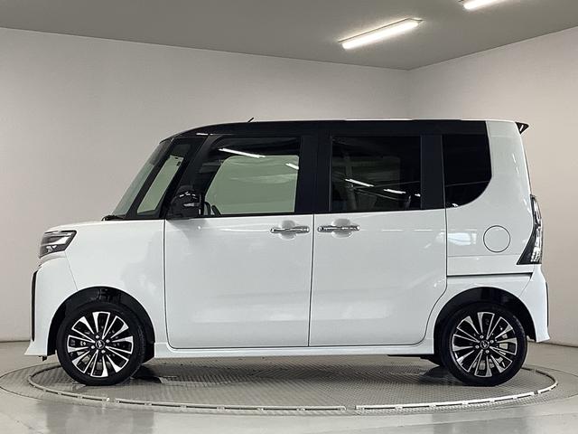 タントカスタムＲＳ　ターボ　４ＷＤ　９インチディスプレイオーディオ１年保証　９インチディスプレイオーディオ　４ＷＤ　バックカメラ　両側電動スライドドア　前後コーナーセンサー　前席シートヒーター　Ｂｌｕｅｔｏｏｔｈ　ＬＥＤヘッドライト　１５インチ純正アルミホイール（兵庫県）の中古車