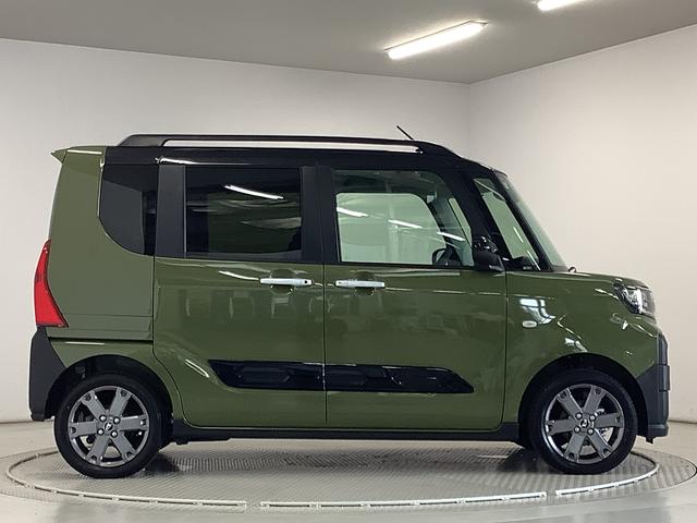 タントファンクロスターボ　４ＷＤ　両側電動スライドドア　１５ＡＷ走行無制限１年保証　両側電動スライドドア　４ＷＤ　前後コーナーセンサー　前席シートヒーター　ルーフレール　オートマチックハイビーム　ＬＥＤヘッドライト　スマートキー　１５インチ純正アルミホイール（兵庫県）の中古車