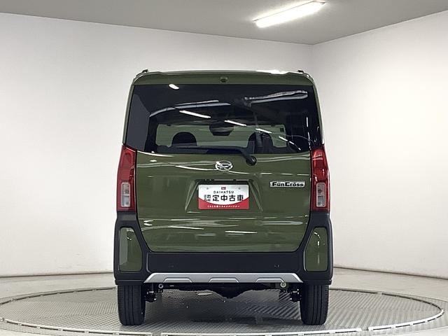 タントファンクロスターボ　４ＷＤ　両側電動スライドドア　１５ＡＷ走行無制限１年保証　両側電動スライドドア　４ＷＤ　前後コーナーセンサー　前席シートヒーター　ルーフレール　オートマチックハイビーム　ＬＥＤヘッドライト　スマートキー　１５インチ純正アルミホイール（兵庫県）の中古車