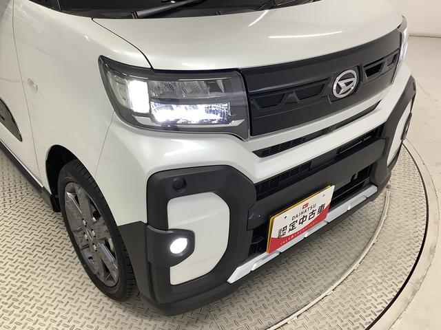 タントファンクロスターボ　雹害車両　両側電動スライドドア　１５ＡＷ雹害車両　１年保証　両側電動スライドドア　前後コーナーセンサー　前席シートヒーター　ルーフレール　オートマチックハイビーム　ＬＥＤヘッドライト　オートブレーキホールド　１５インチ純正アルミホイール（兵庫県）の中古車
