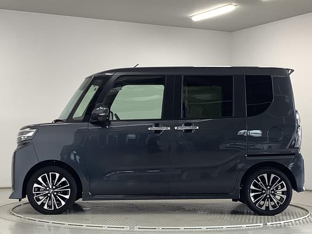 タントカスタムＲＳ　ターボ　ワンオーナー　両側電動スライドドア走行無制限１年保証　両側電動スライドドア　ワンオーナー　前後コーナーセンサー　前席シートヒーター　オートマチックハイビーム　ＬＥＤヘッドライト　オートブレーキホールド　１５インチ純正アルミホイール（兵庫県）の中古車