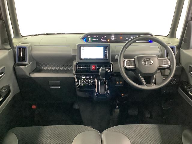 タントカスタムＲＳセレクション　ターボ　４ＷＤ　ナビＴＶ　ＥＴＣ１年保証　４ＷＤ　ナビＴＶ　バックカメラ　ＥＴＣ　アダプティブクルーズコントロール　両側電動スライドドア　前後コーナーセンサー　前席シートヒーター　Ｂｌｕｅｔｏｏｔｈ　１５インチ純正アルミホイール（兵庫県）の中古車