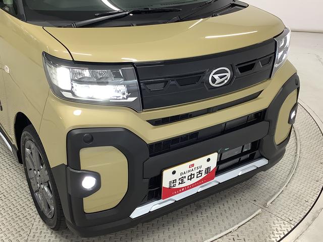 タントファンクロスターボ　両側電動スライド　前後コーナーセンサー走行無制限１年保証　両側電動スライドドア　前後コーナーセンサー　前席シートヒーター　ルーフレール　オートマチックハイビーム　ＬＥＤヘッドライト　オートブレーキホールド　１５インチ純正アルミホイール（兵庫県）の中古車