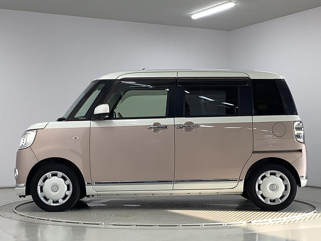 ムーヴキャンバスＧメイクアップ　ＳＡIII　８インチナビ　ドラレコ　ＥＴＣ１年保証　８インチナビＴＶ　全方位カメラ　ドラレコ　ＥＴＣ　両側電動スライドドア　ＤＶＤ　ＵＳＢ　Ｂｌｕｅｔｏｏｔｈ　オートマチックハイビーム　ＬＥＤヘッドライト　プッシュスタート　横滑り防止装置（兵庫県）の中古車