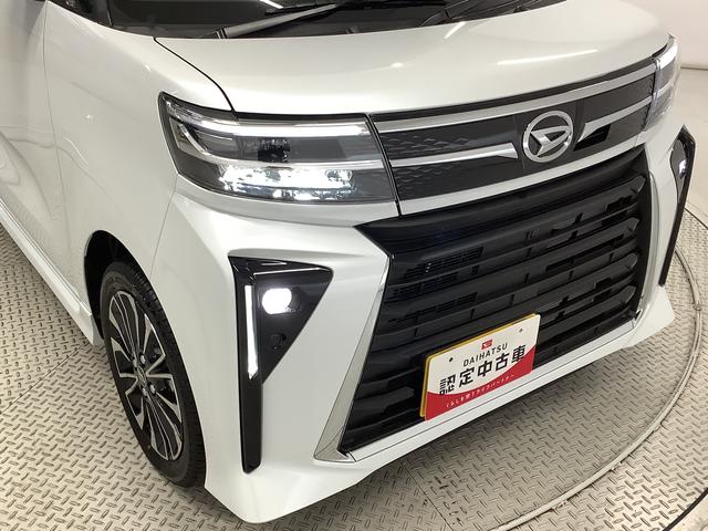 タントカスタムＲＳ　ターボ　両側電動スライドドア　コーナーセンサー走行無制限１年保証　両側電動スライドドア　前後コーナーセンサー　前席シートヒーター　オートマチックハイビーム　ＬＥＤヘッドライト　オートブレーキホールド　スマートキー　１５インチ純正アルミホイール（兵庫県）の中古車
