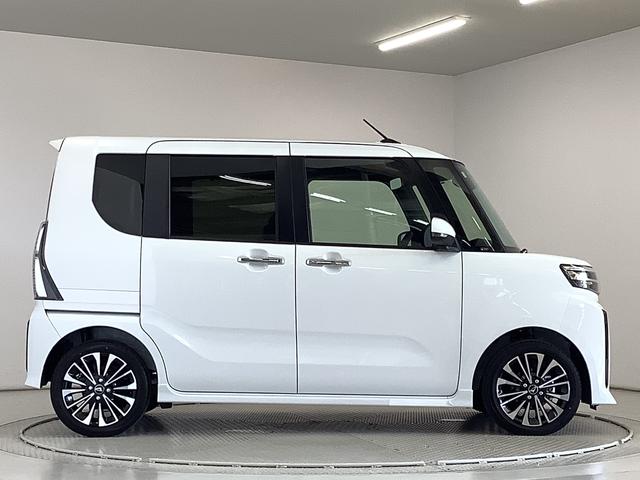 タントカスタムＲＳ　ターボ　両側電動スライドドア　コーナーセンサー走行無制限１年保証　両側電動スライドドア　前後コーナーセンサー　前席シートヒーター　オートマチックハイビーム　ＬＥＤヘッドライト　オートブレーキホールド　スマートキー　１５インチ純正アルミホイール（兵庫県）の中古車